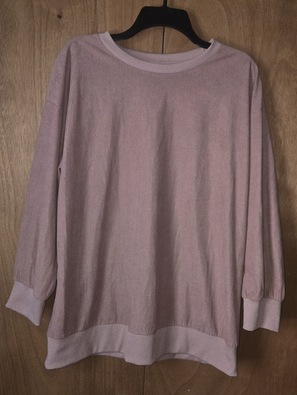 Women's Dusty Pink Lightweight Pullover Sweater